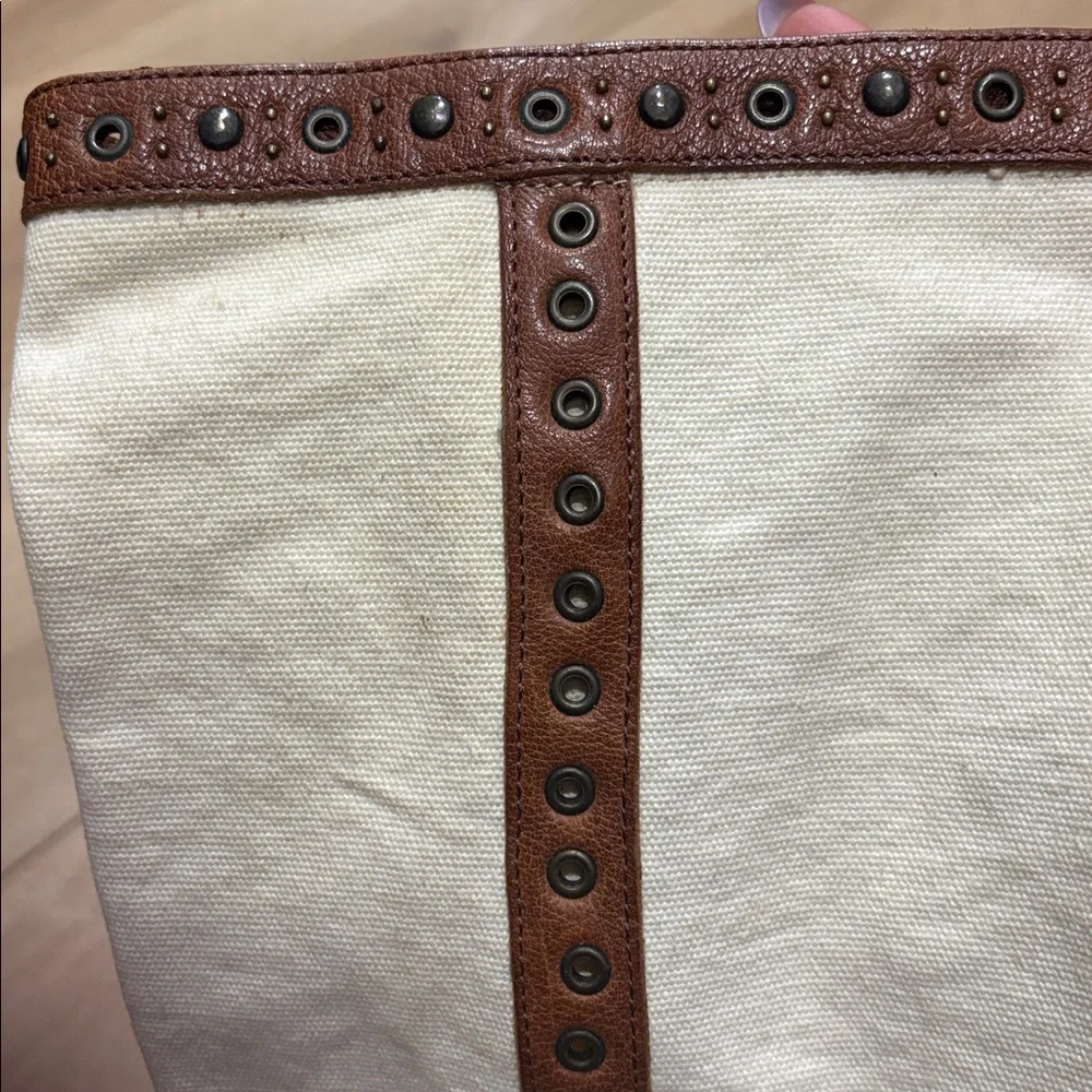 FRYE canvas and leather boots - Picture 5 of 16